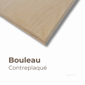 Panneau en contreplaqué bouleau – Découpe sur mesure, bois robuste et polyvalent avec dimensions personnalisées.