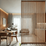 Claustra bois sur mesure | Séparation élégante en bois | Infini Bois