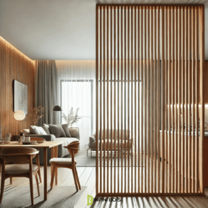 Claustra bois sur mesure | Séparation élégante en bois | Infini Bois